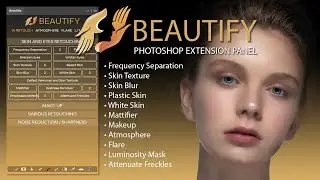 Beautify Panel | Photoshop Extension for Editing Portraits | Professional Portrait Editor