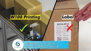 Loogal W108 TIJ 4.0 Wider Inkjet Printer