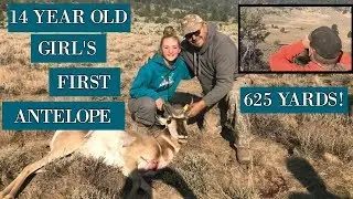 Oregon Youth Girl Long Range Antelope Hunting