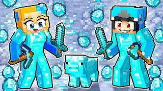 Minecraft, But I Have 1,000,000 Diamonds