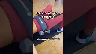 Bella booty belt benefits #hipthrusts #hipthrustbelt #bellabootybelt