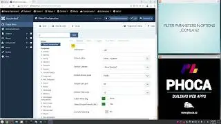Joomla! 4.2 - Filter parameters in options