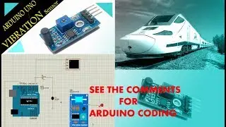 How to simulate vibration sensor using arduino uno in proteus ISIS professional 