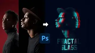 Fractal Glass Effect Using Photoshop In اردو / हिंदी