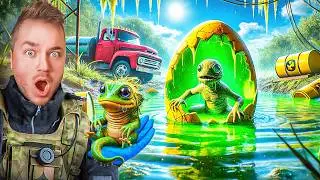 I RESCUED an Abandoned POND MONSTER! (WE Saved It!)