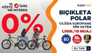 Bicikleta Polar me zbritje deri në 40%, transport FALAS dhe interes 0%!