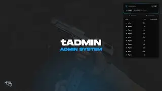 [ESX] tAdmin | FiveM Admin System