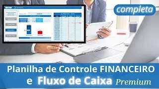 🔔{Atualizada} Planilha de Controle Financeiro Pessoal e Fluxo de Caixa em Excel [Completa]
