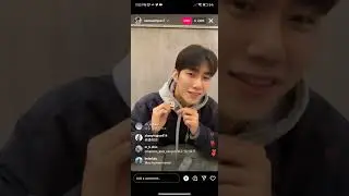 Son Woo Hyeon IG Live