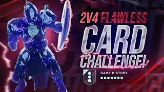 DESTINY 2: THE 2V4 FLAWLESS CARD CHALLENGE ON DEAD CLIFFS