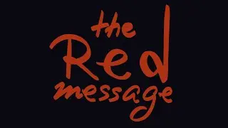 The Red Message - Short Horror Film