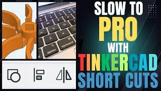 Keyboard Shortcuts for Faster Tinkercad Builds