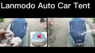 How to Install the Lanmodo Auto Car Tent Version 2021