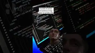 Hay algo esperándonos y no es humano #programador #developer #meme