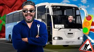 اخيرا ترسمت مع شركة ديال النقل ولكين ماكين غير عفط 🤣 محاكي الشاحنات 🚦🚚
