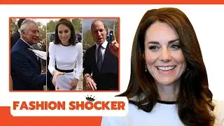 Royal fashion shocker  Catherine steals the show at lunch celebrating King Charles' big day.