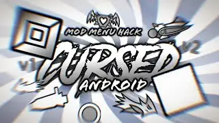 🔥CURSED ANDROID TEXTURE PACK geometry dash 2.111 MODMENUHACK V.0.6.4 (v1 & v2 FUSION) 144 ICONS!!!