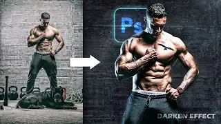 Darken Effect - Photo Retouching | Photoshop Tutorial