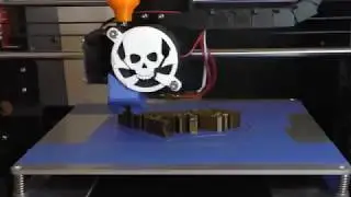 Dino Rex Flexível 3D Printing Timelapse