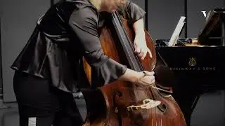 MISEK Sonata no.2  for doublebass and piano, 1 movement, Christine Hoock