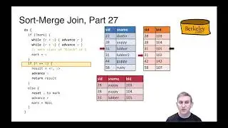 Lecture 11 Part 7 Sort Merge Join