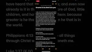 Greater is he that is in you
