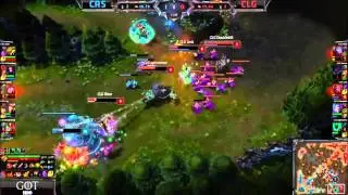 Quas grabs an unofficial quadra kill against CLG