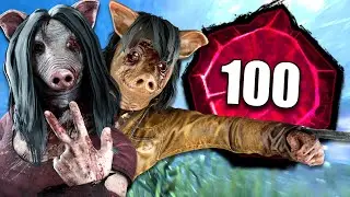 P100 PIGGY INSANE GOD TIER AMBUSHES AND MIND GAMES | Dead By Daylight Killer Gameplay