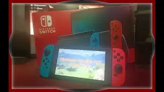 Nintendo Switch V.2 Unboxing HAC-001(-01)
