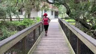 2021 07 15 Oscar Sherer State Park Lake Osprey walk