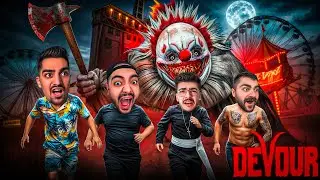 دلقک بچه باز افتاد دنبالمون !! 😂😰 DEVOUR