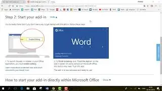 installation af Opgaveretteren til Word 365
