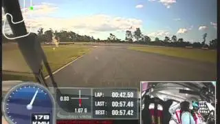 Porsche Carrera Cup 997 GT3 onboard Queensland Raceway