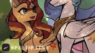 Princess Sunset Shimmer - Speedpaint