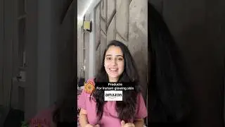 Affordable products on Amazon for the instant glowing skin on this Rakhi #skincare #rakshabandhan