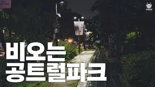 [Vlog] 비 오는 밤 공트럴 파크 Raining Gongtralpark