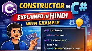 Constructor in C# Explained  with Examples | Default & Parameterized Constructor | C# OOP Tutorial