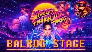 Street Fighter 2 SNES | Balrog Stage - Electronic Synthwave Remix