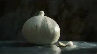 Garlic Inflating Satisfying Video