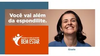 A Gisele vai além da espondilite anquilosante