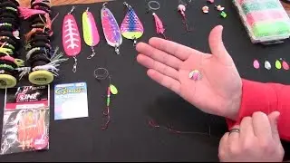 How to Make Kokanee Salmon Lures - How to rig a hoochie