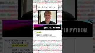 How do you perform a quick sort in python? Find out now #coding #programming #python #code