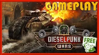 DIESELPUNK WARS - GAMEPLAY / REVIEW - FREE STEAM GAME 🤑