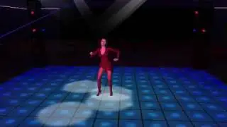 More club dancing with 3D girl Greta