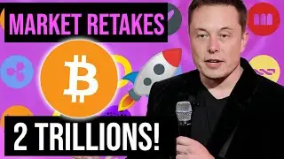 🚀CRYPTO MARKET RETAKES $2 TRILLION, MARKET CAP🚀