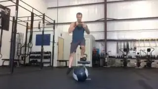 Bench circuit with squats & step ups
