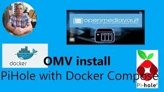 OpenMediaVault 7 - Install PiHole with Docker.