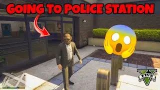 GOING TO POLICE STATION FOR URGENT WORK | GTA 5 GAMEPLAY #4