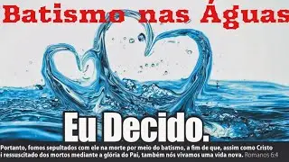 Batismo nas águas Romanos 6:4 - #batismo nas aguas #ponteJK #prvaltairgodois, #novacriatura