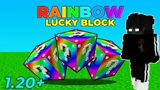 Minecraft Rainbow Lucky Block Mod Mcpe 1.20